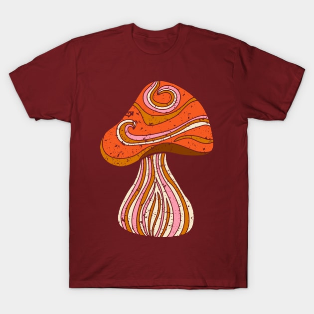 Groovy Mushroom Graphic T-Shirt by Alissa Carin